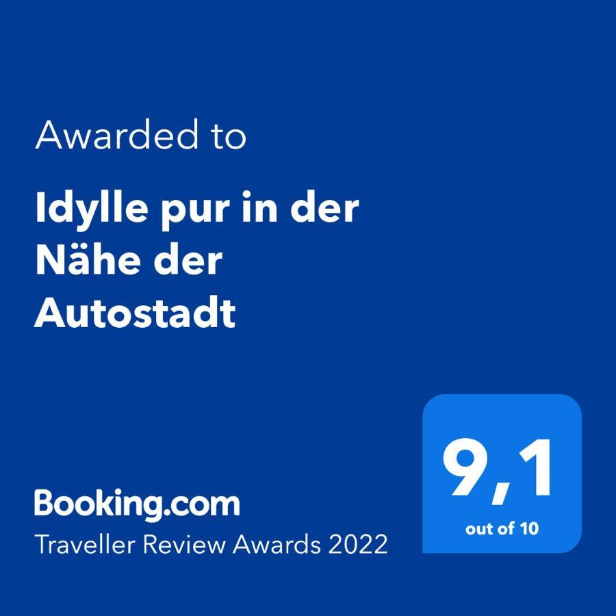 Idylle Pur In Der Naehe Der Autostadt Oebisfelde Exterior photo